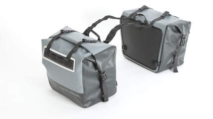 Motorrad-/Fahrrad-Rucksack Als Hardcase – 30 Liter, Wasserdicht, Carbon-Optik & Oxford-Stoff