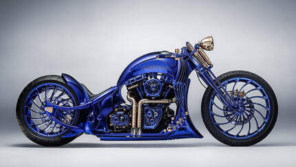 Bundnerbikes Blue Edition Softail MOTORRADonline