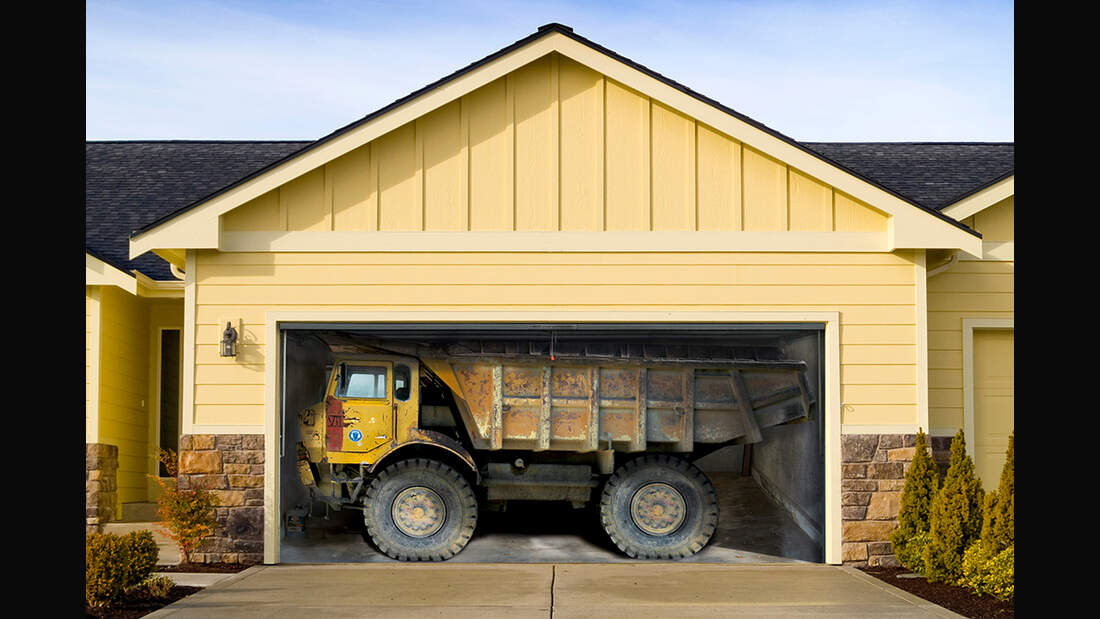 Folie Garagentor mit 3D-Motiv - MOTORRADonline.de