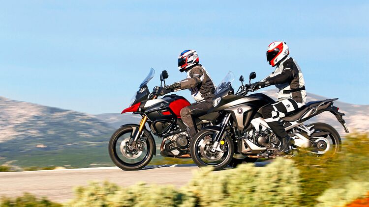 Honda Crossrunner Und Suzuki V Strom 1000 Im Vergleichstest Motorradonline De