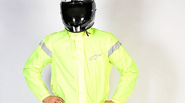 Acerbis Regenanzug Regenjacke Regenkombi rain jacket Enduro Motorrad Roller L 