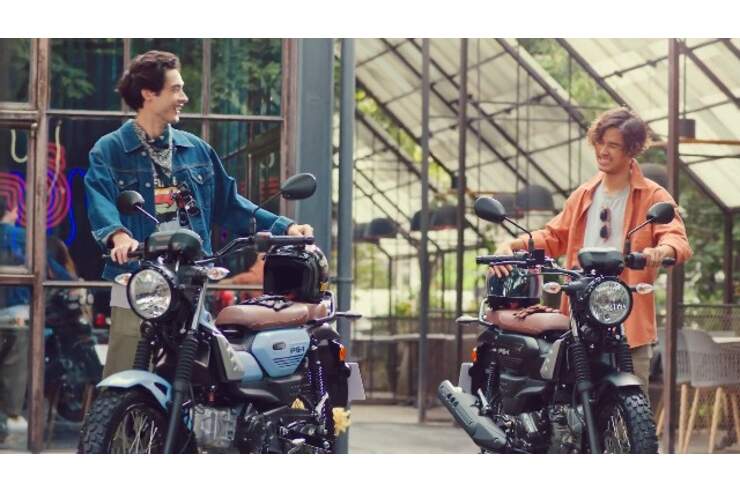 Yamaha PG-1 neu 2024: 100 Kilo leichter 125er-Scrambler 