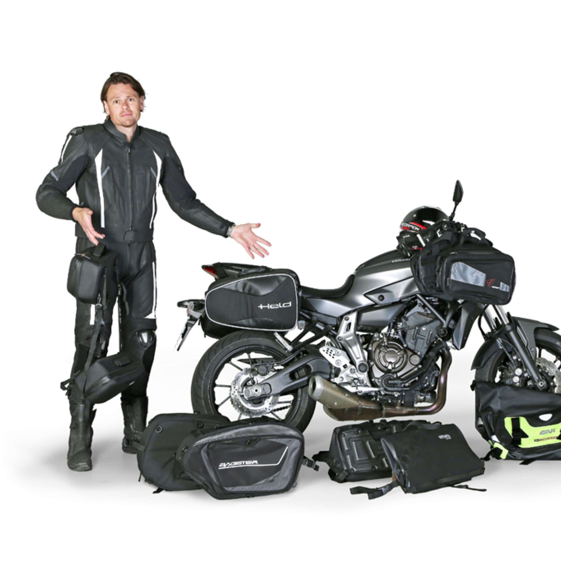 Kaufberatung 14 Motorrad-Softgepäcktaschen