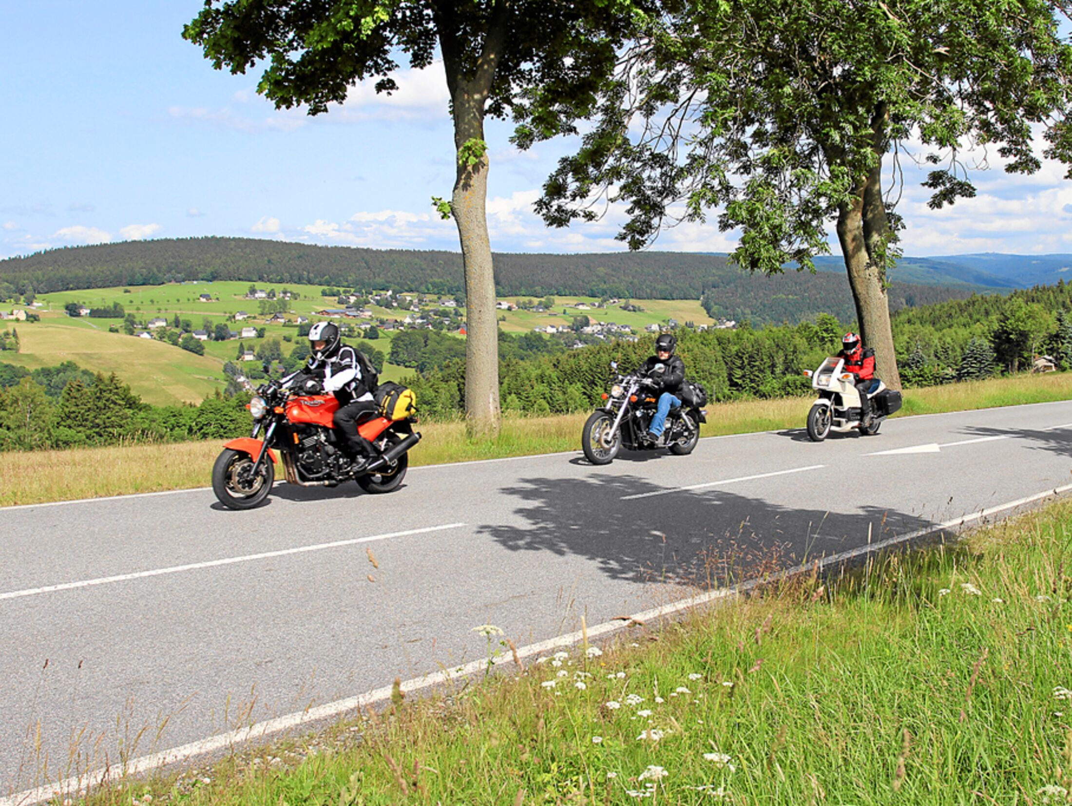 Motorradreise ins Erzgebirge zur 2500. Ausgabe von MOTORRAD