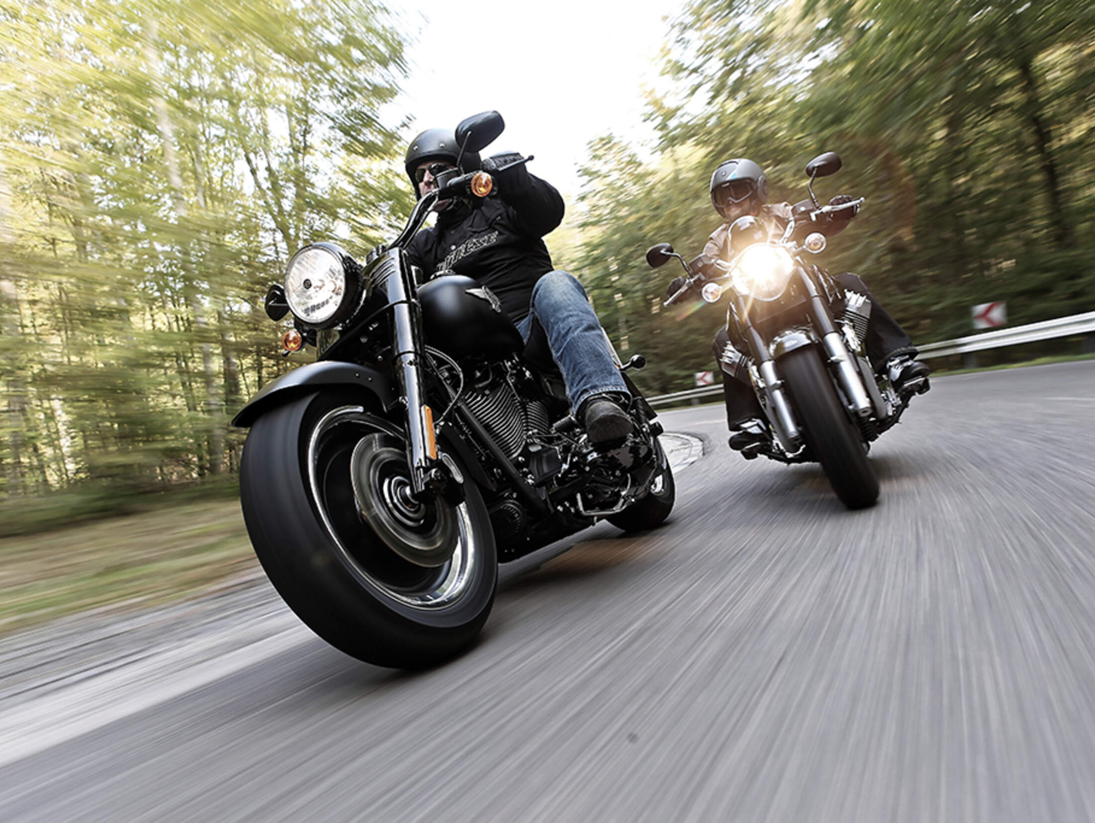 Harley davidson fat top boy test