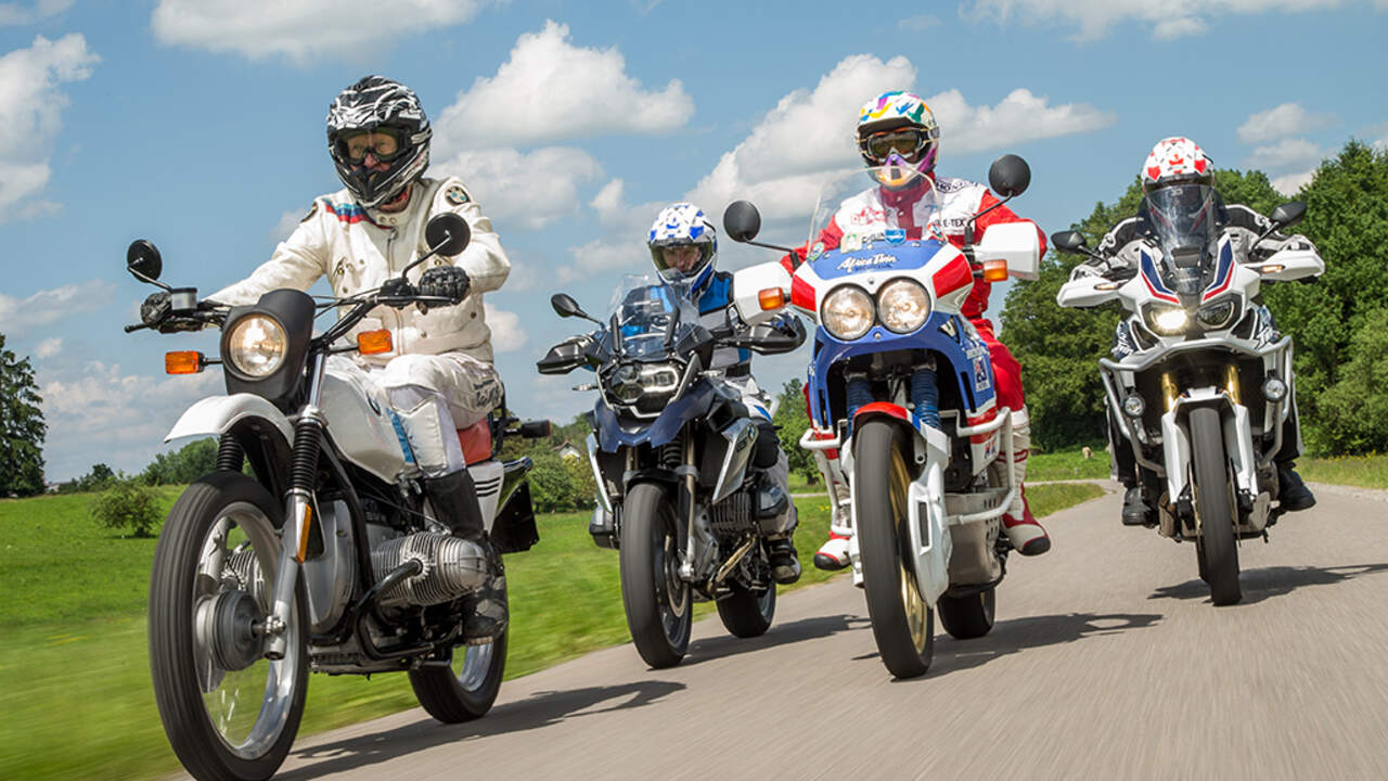 Bmw Boxer Gs Und Honda Africa Twin Motorradonline De