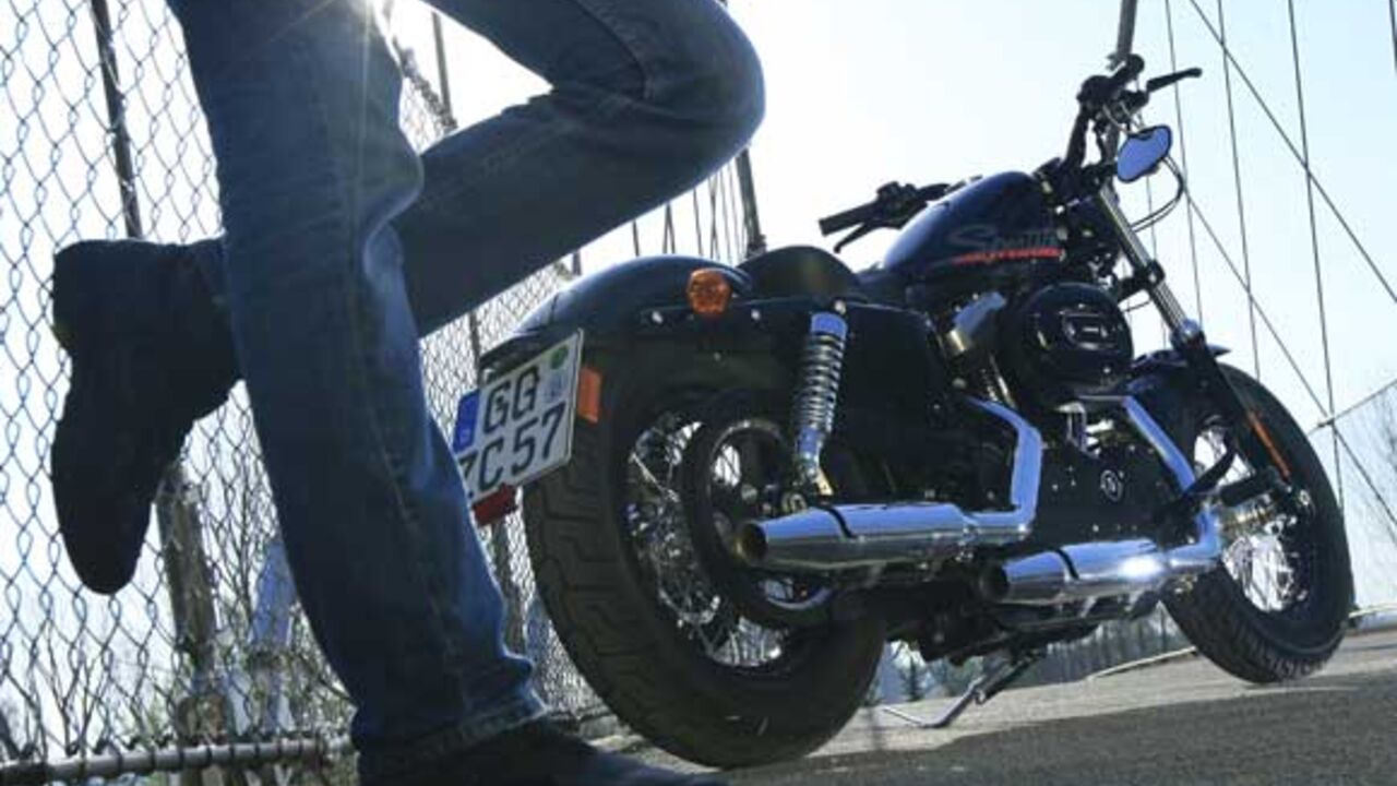 Test Harley Davidson Sportster Forty Eight Motorradonline De